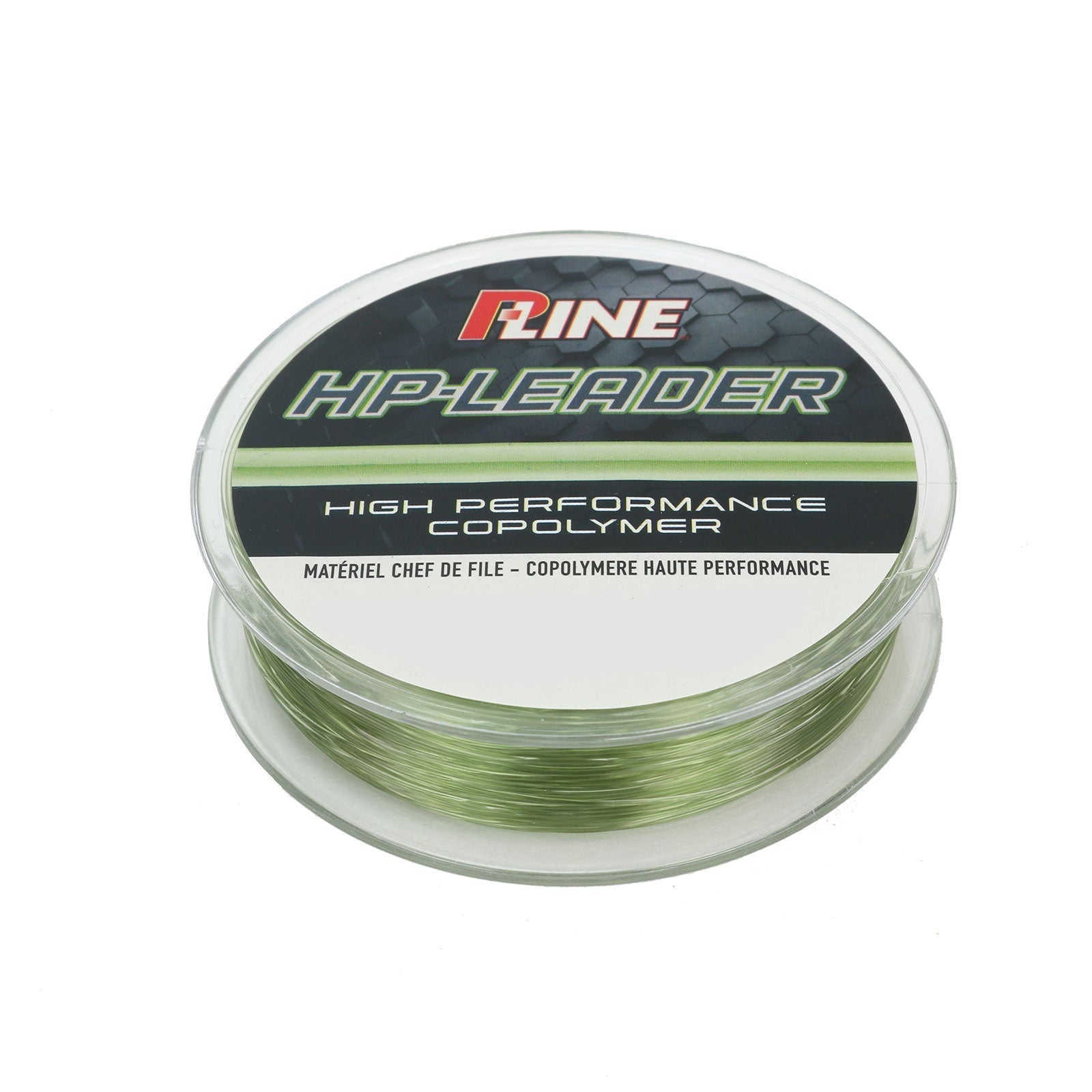 P-Line HP Leader Copolymer Material | 12 Lb.; Moss Green; 50 Yds.