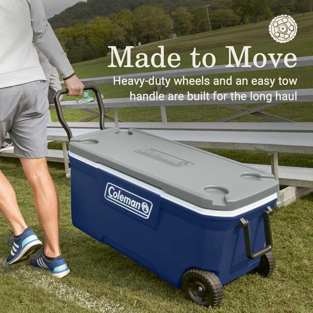Coleman 316 Series™ 100-Quart Wheeled Cooler