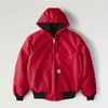 Carhartt Men's Loose Fit Firm Duck Insulated Flannel-Lined Active Jacket