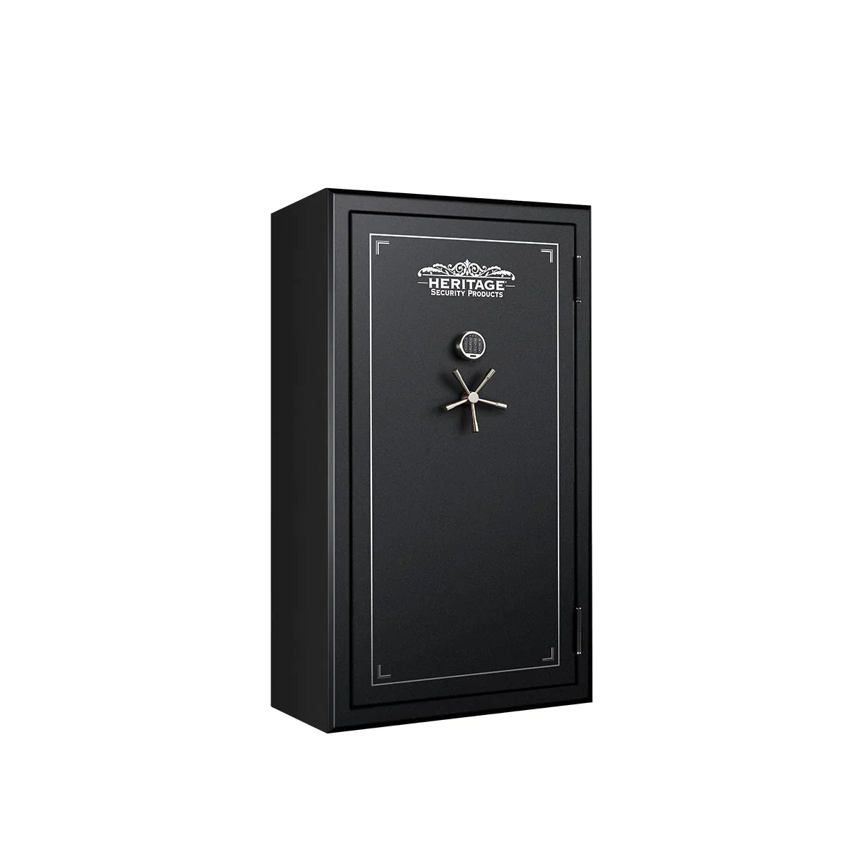 Heritage 64 Gun Fire and Waterproof Safe with Electronic Lock Black Santex