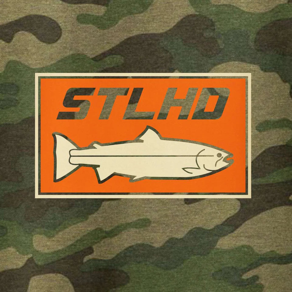 STLH HDY LOGO CAMO L GCY