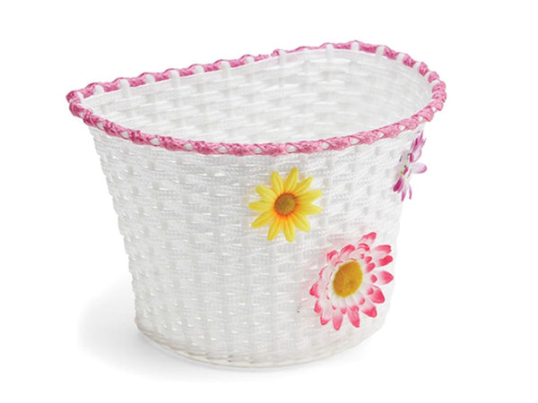GNT Kids White Flower Basket