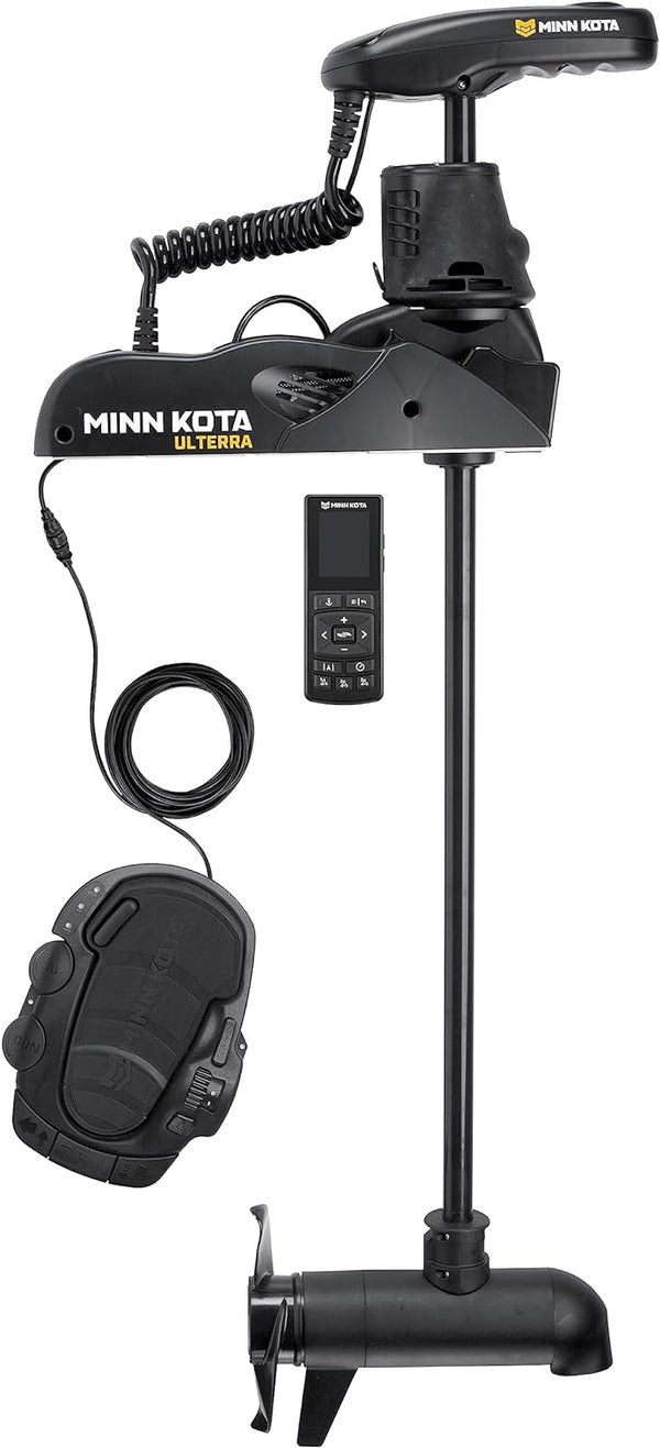 Minn Kota 1358976 Ulterra 80 lb. Thrust 60" Shaft Dual Spectrum Chirp Sonar Wireless Remote
