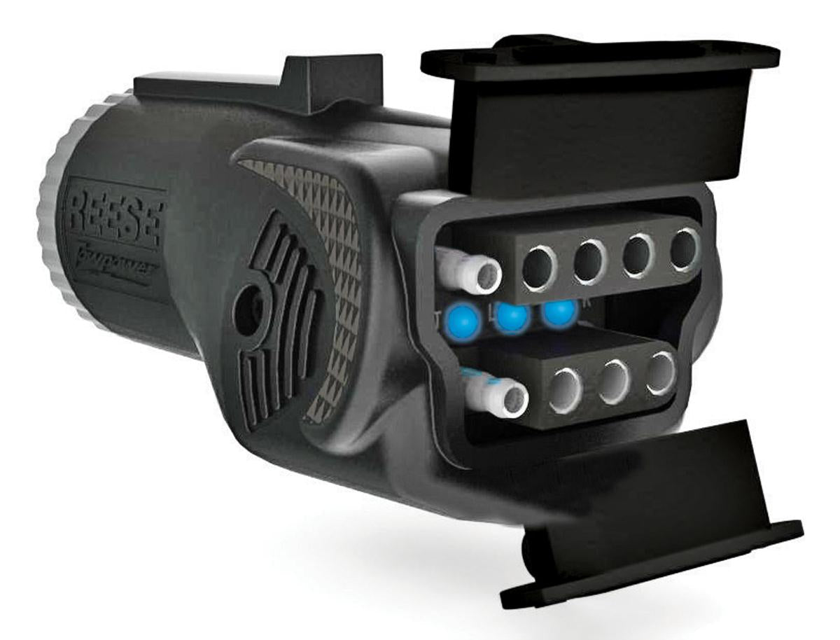 Reese Towpower 7-Way Blade Plug To Plug Adapter