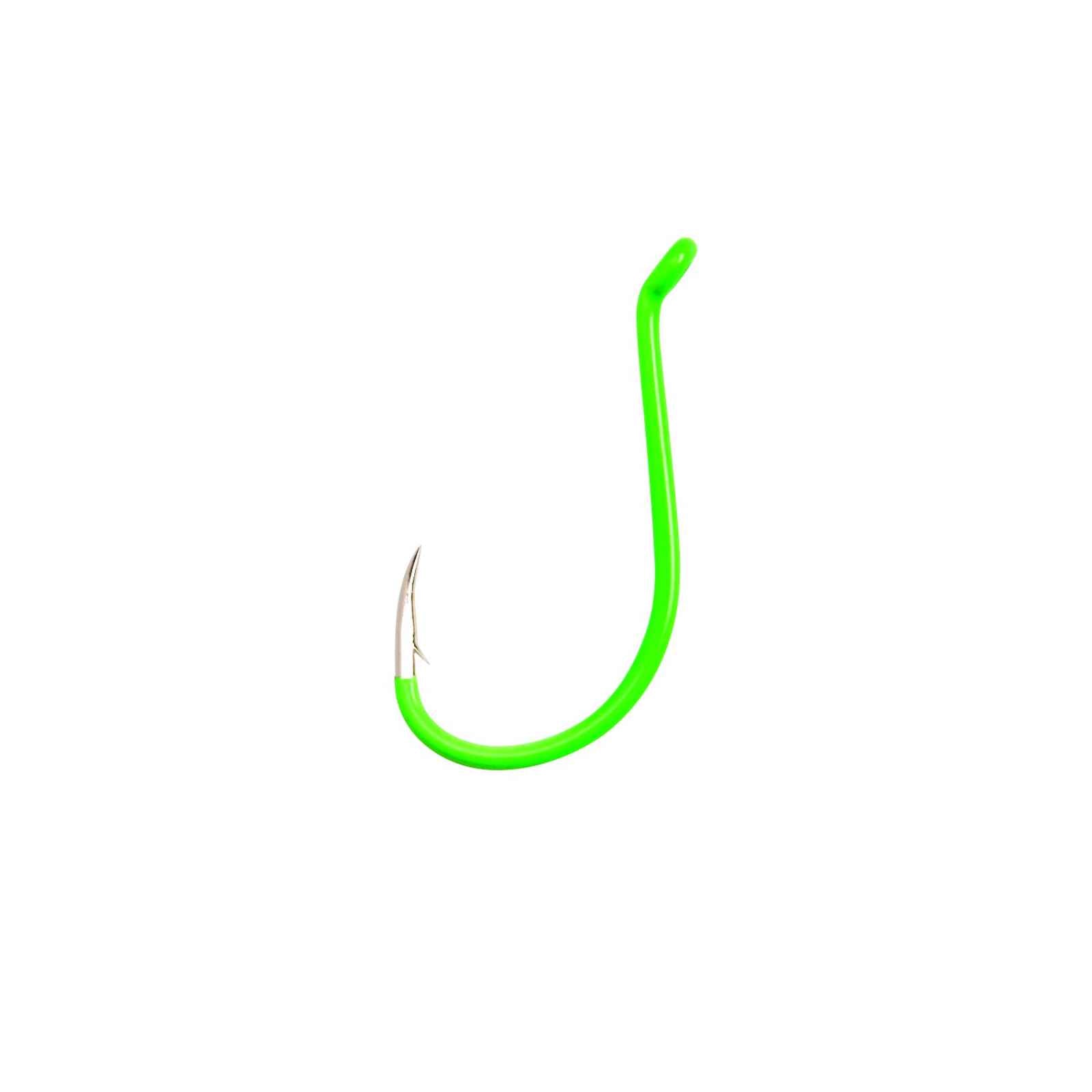 Eagle Claw Lazer Octopus Long Shank Offset Up Eye U-Pack Hooks