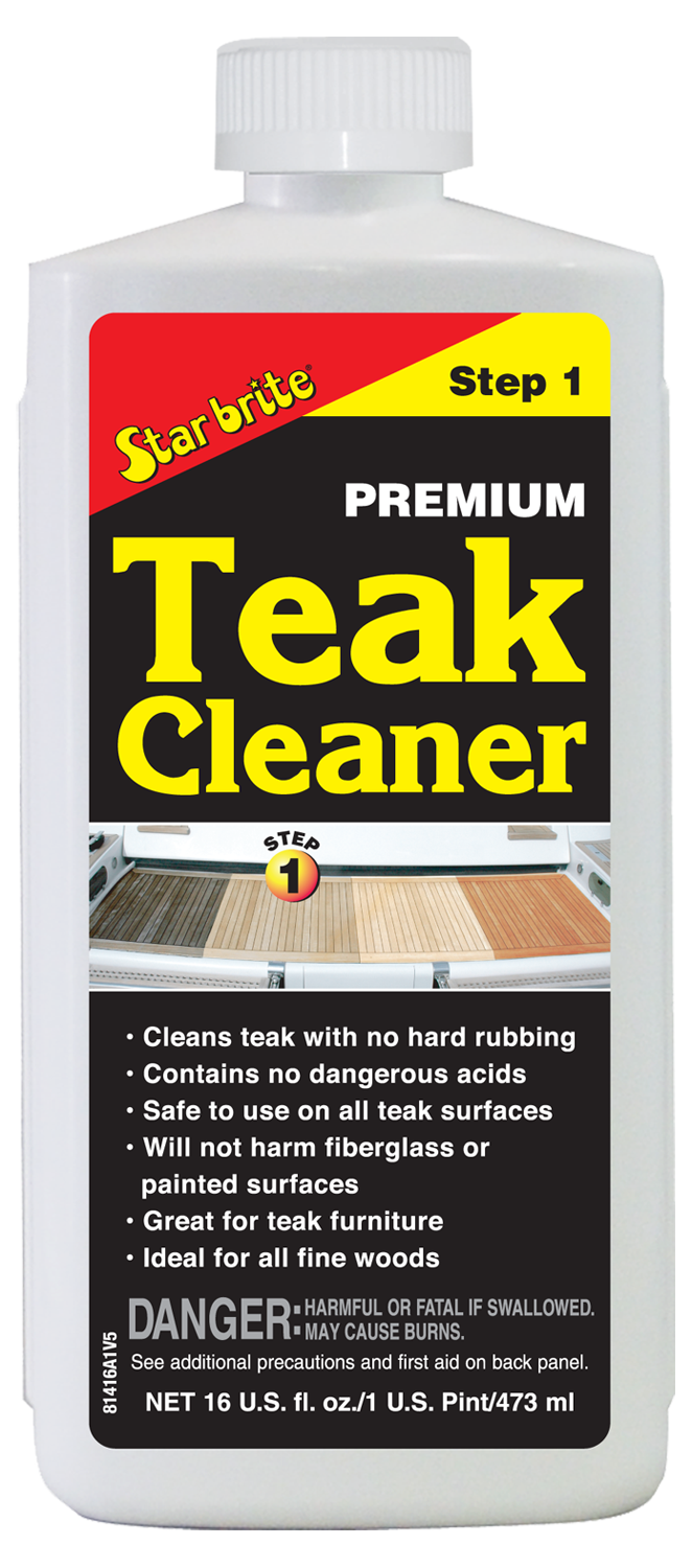 Starbrite Teak Cleaner-Step 1