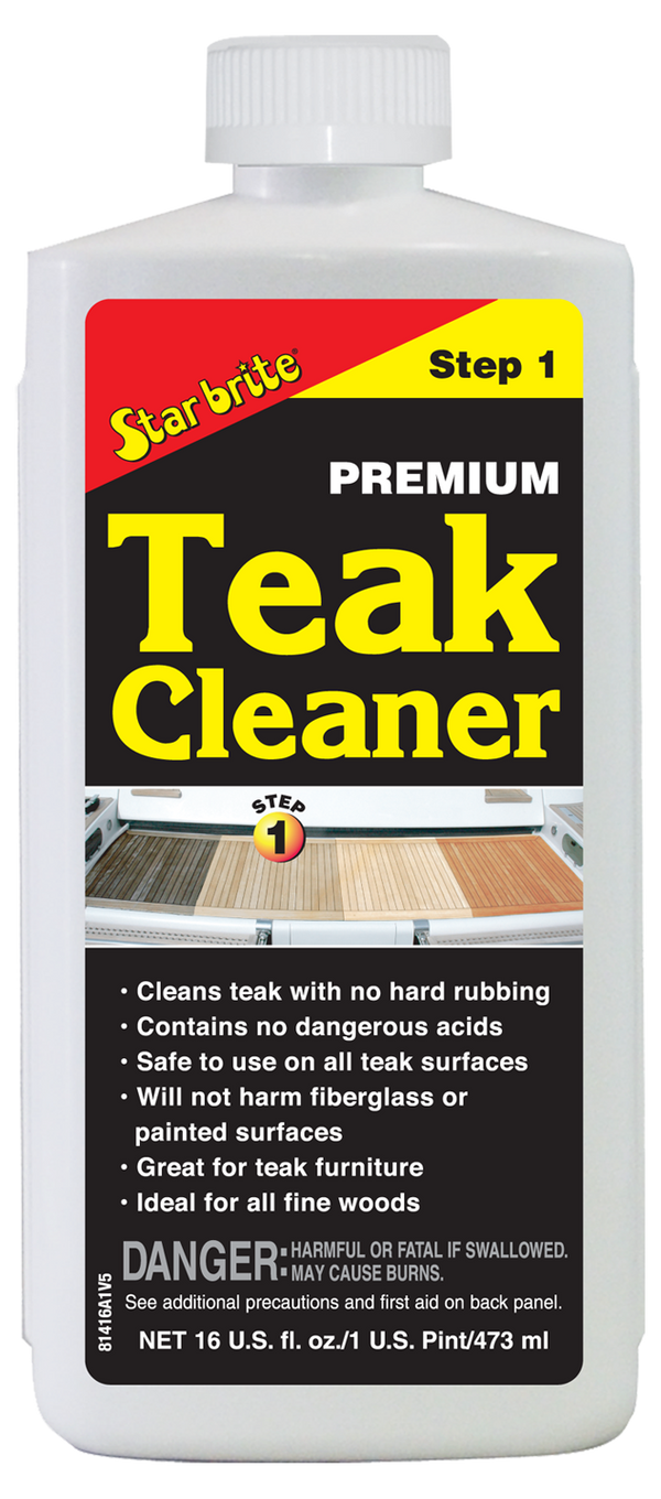Starbrite Teak Cleaner-Step 1