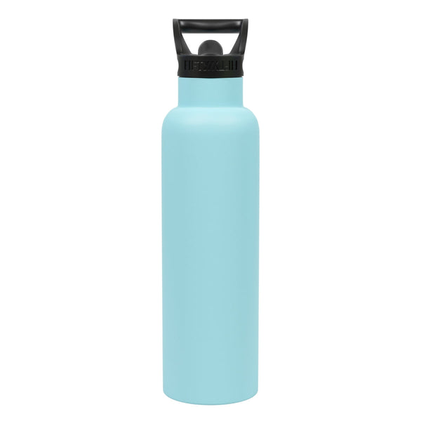 V21000009 21 Oz Aquamarine Bottle with Straw Cap