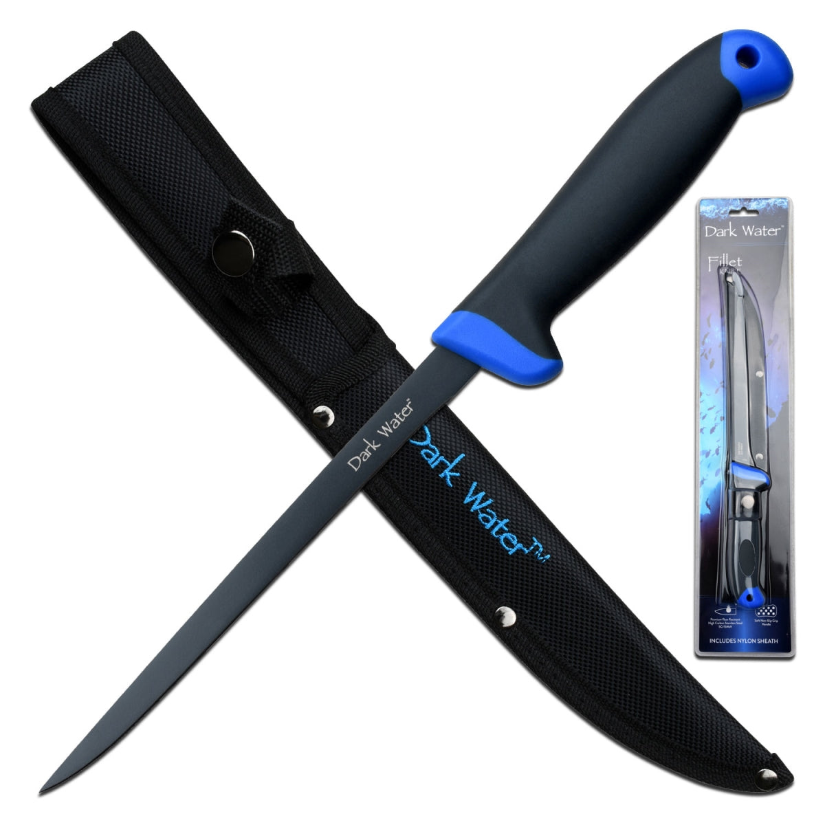 DW-FIX003CS 8.00 in. Fixed Blade Fillet Knife