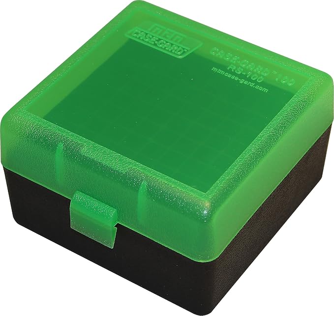 MTM Ammo Box 100 Round Flip-Top 223 204 Ruger 6x47