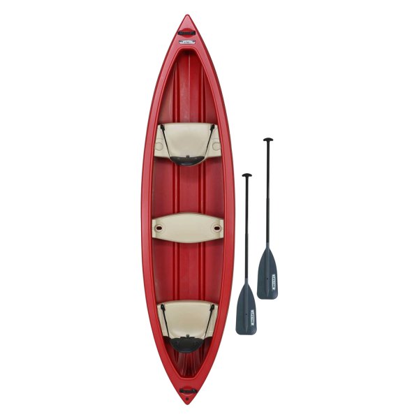 Lifetime Kodiak 13' 3-Person Solid Canoe W/ Paddle