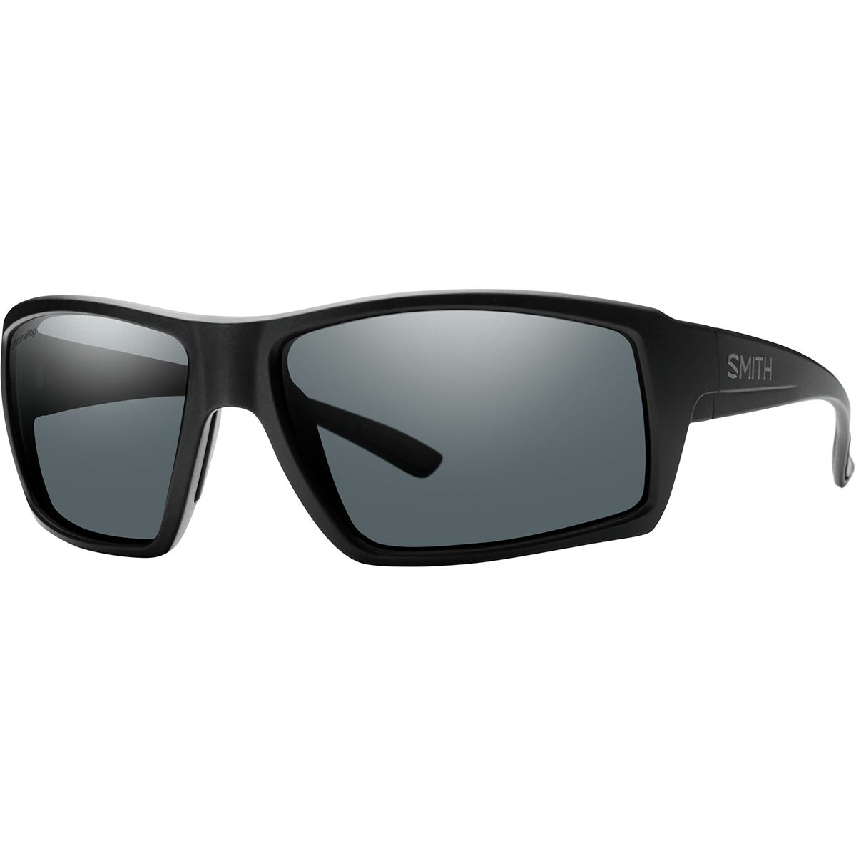 Smith Optics Challis Sunglasses - Matte Black/Polarized Gray Mirror
