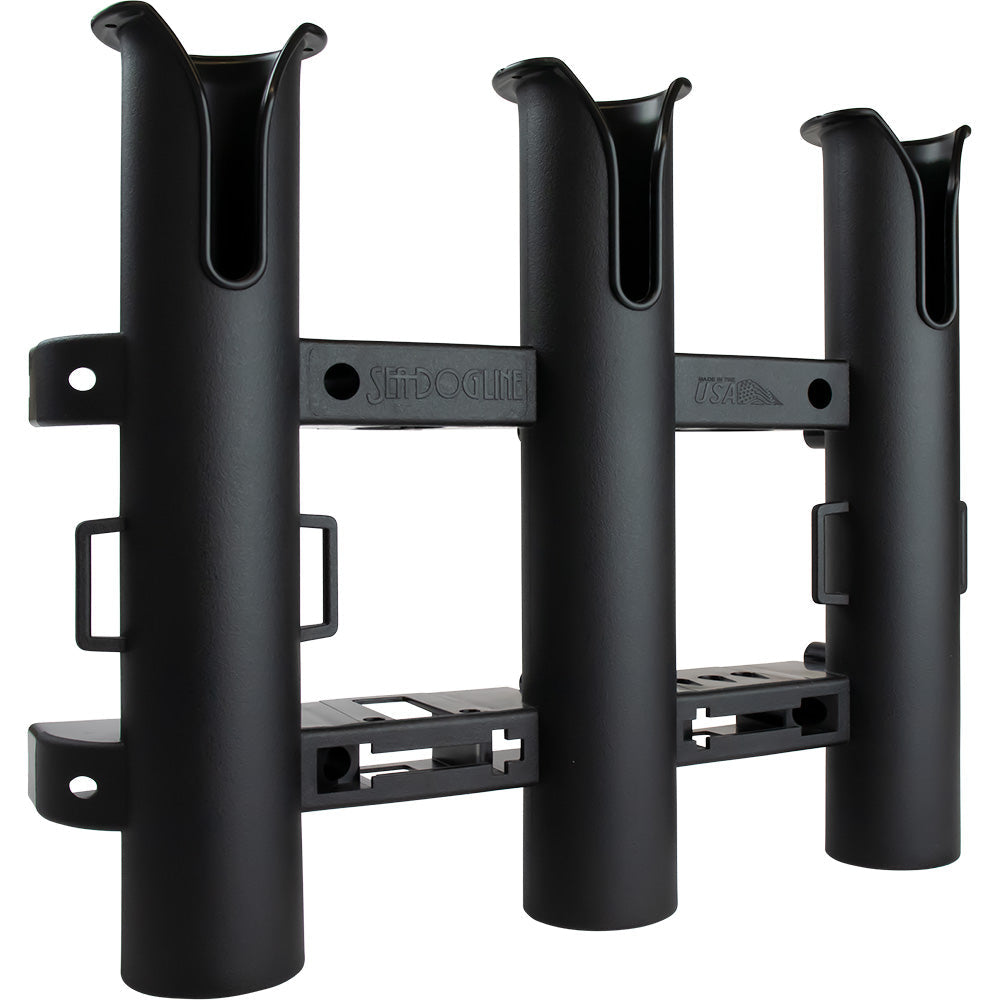 Sea Dog Triple Threat 3 Rod Holder Black
