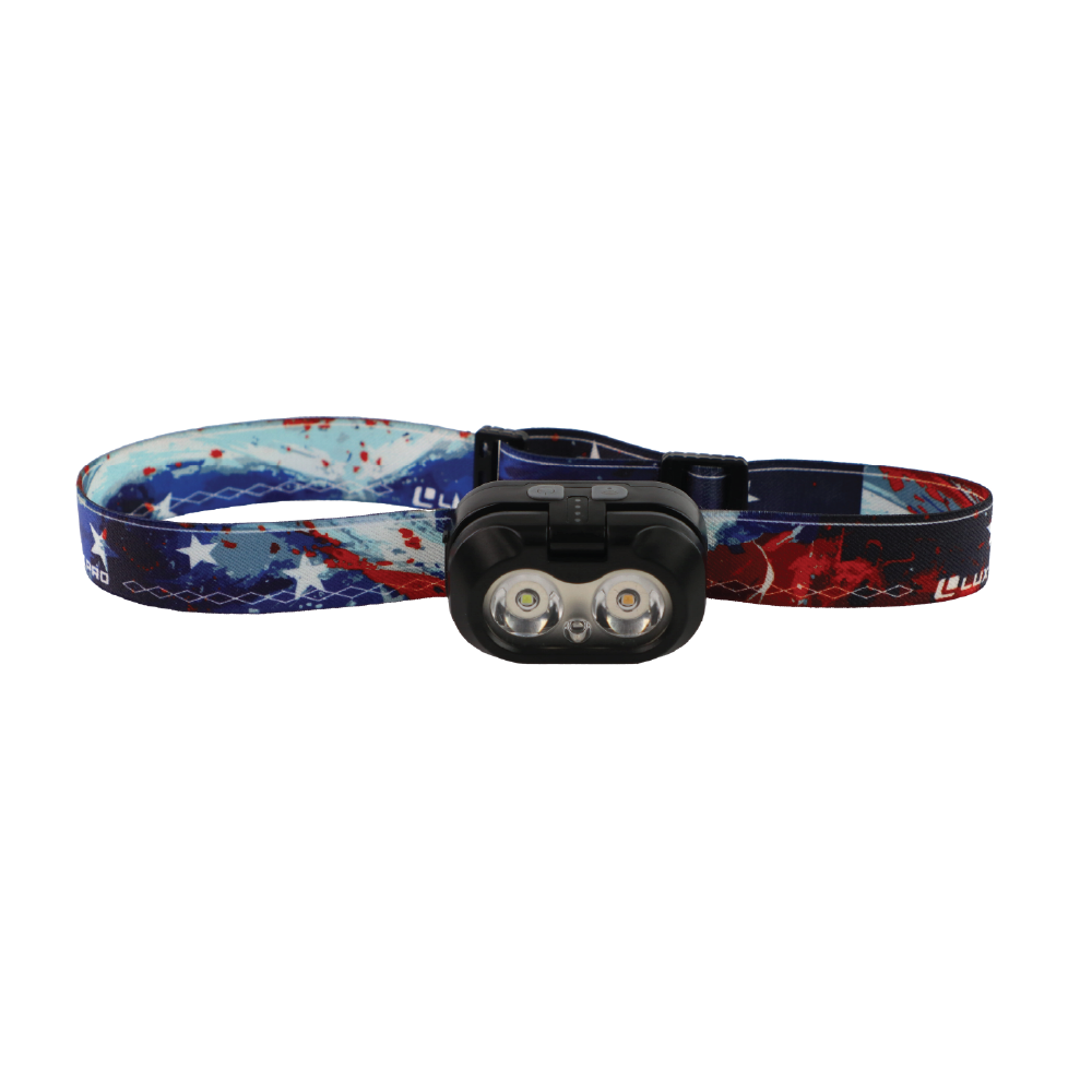 USA Series Rechargeable Flip-up Headlamp - 450 Lumens XP405US