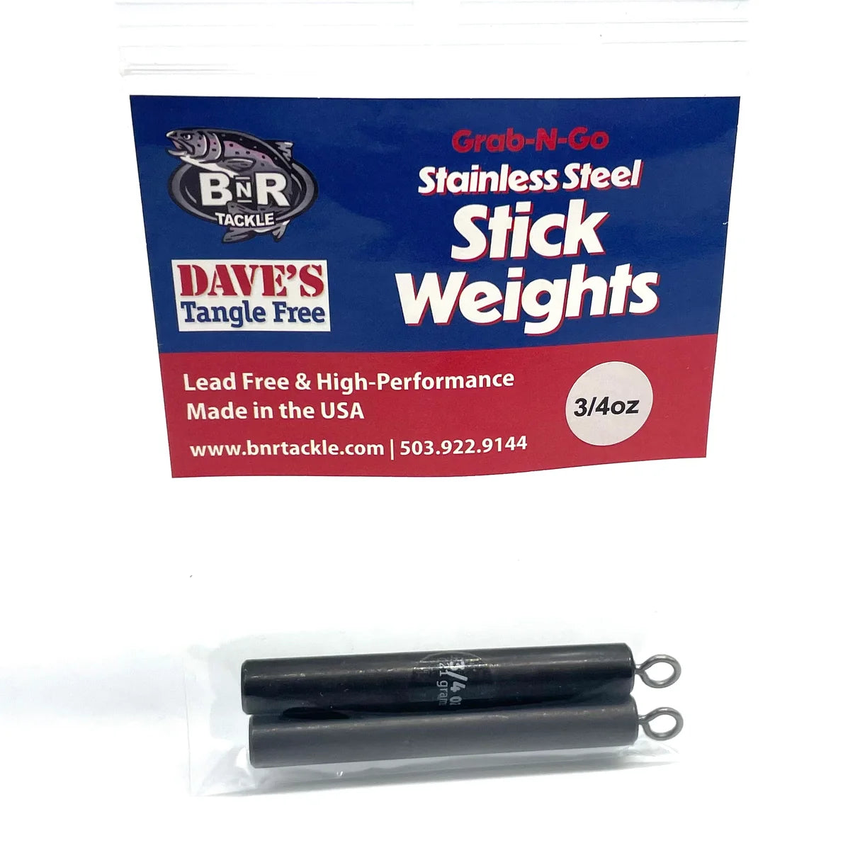 BNR Steel STICK Fishing Weights