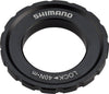 Shimano XT M8010 Outer Serration Centerlock Disc Rotor Lockring for use with 12/15/20mm Axle Hubs
