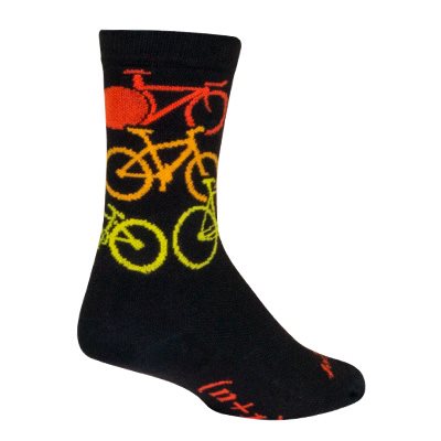 SockGuy Nvr Enuf Crew Socks