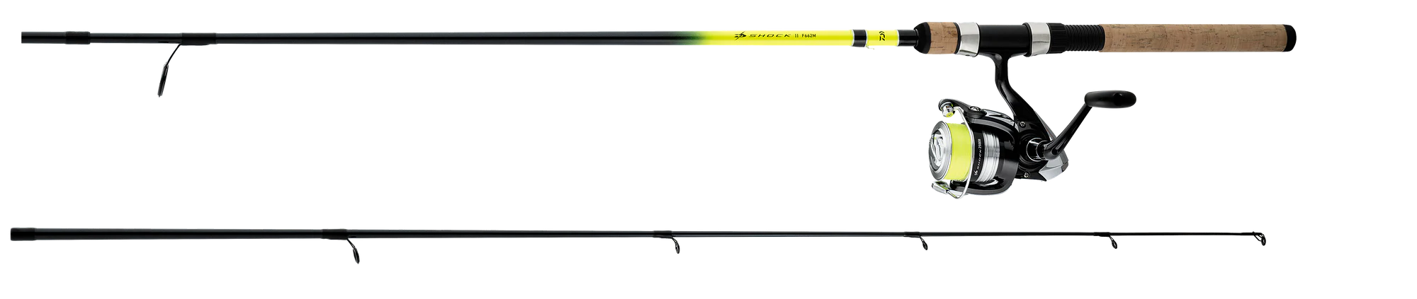 Daiwa D-Shock DS II FW Spin PMC With J-Braid x4 (Braid) Line - 8# DSII10BF562UL-8Y
