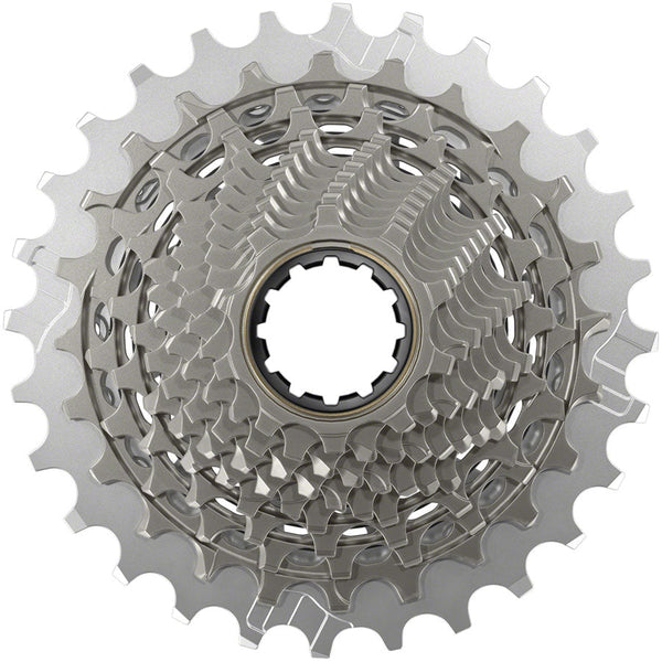 SRAM RED XG-1290 Cassette - 12-Speed For XDR Driver Body Silver E1