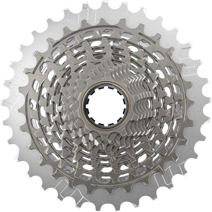 SRAM RED XG-1290 Cassette - 12-Speed For XDR Driver Body Silver E1