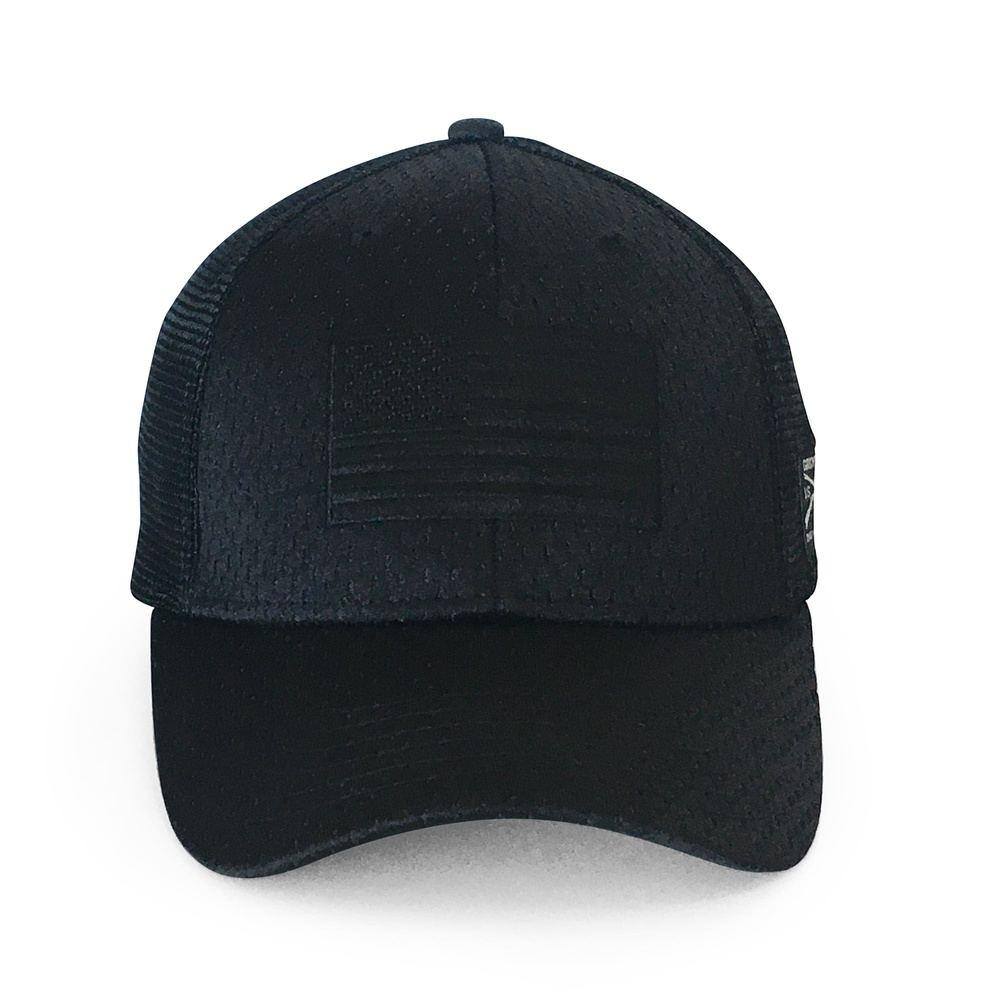 Grunt Style Blackout Flag Stretch Fit Hat