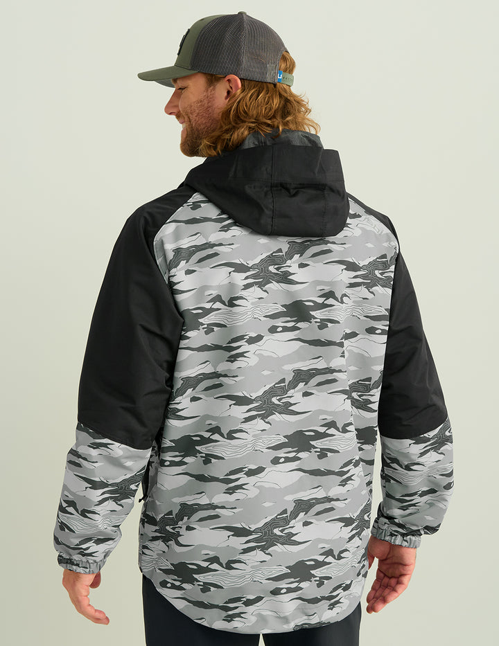 Huk Gear Grand Banks Tidal Map Jacket Men's
