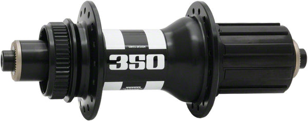 DT Swiss 350 Rear Hub - QR x 135mm Center Lock Disc 28h Shimano Freehub Black