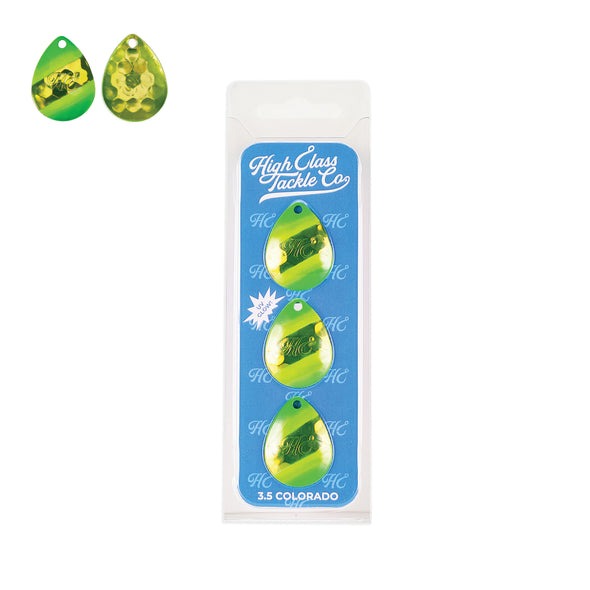 High Class Tackle 3-Pack 3.5 Colorado Blades