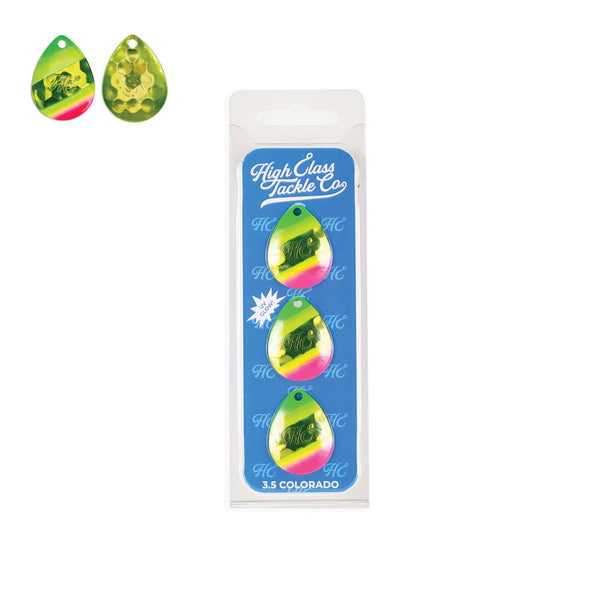 High Class Tackle 3-Pack 3.5 Colorado Blades