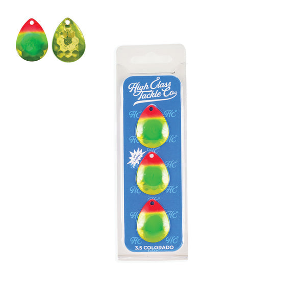 High Class Tackle 3-Pack 3.5 Colorado Blades