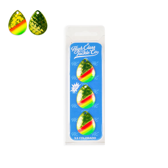 High Class Tackle 3-Pack 3.5 Colorado Blades