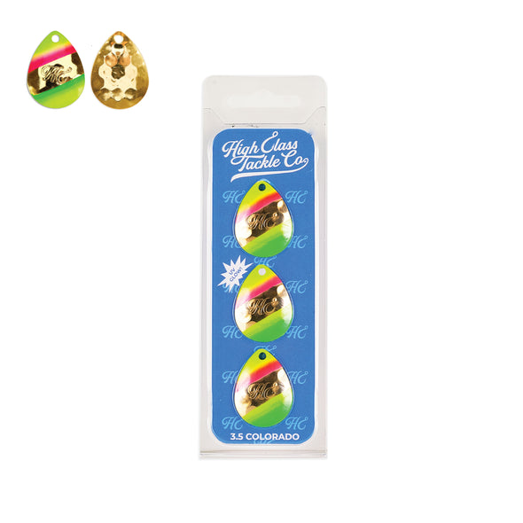 High Class Tackle 3-Pack 3.5 Colorado Blades