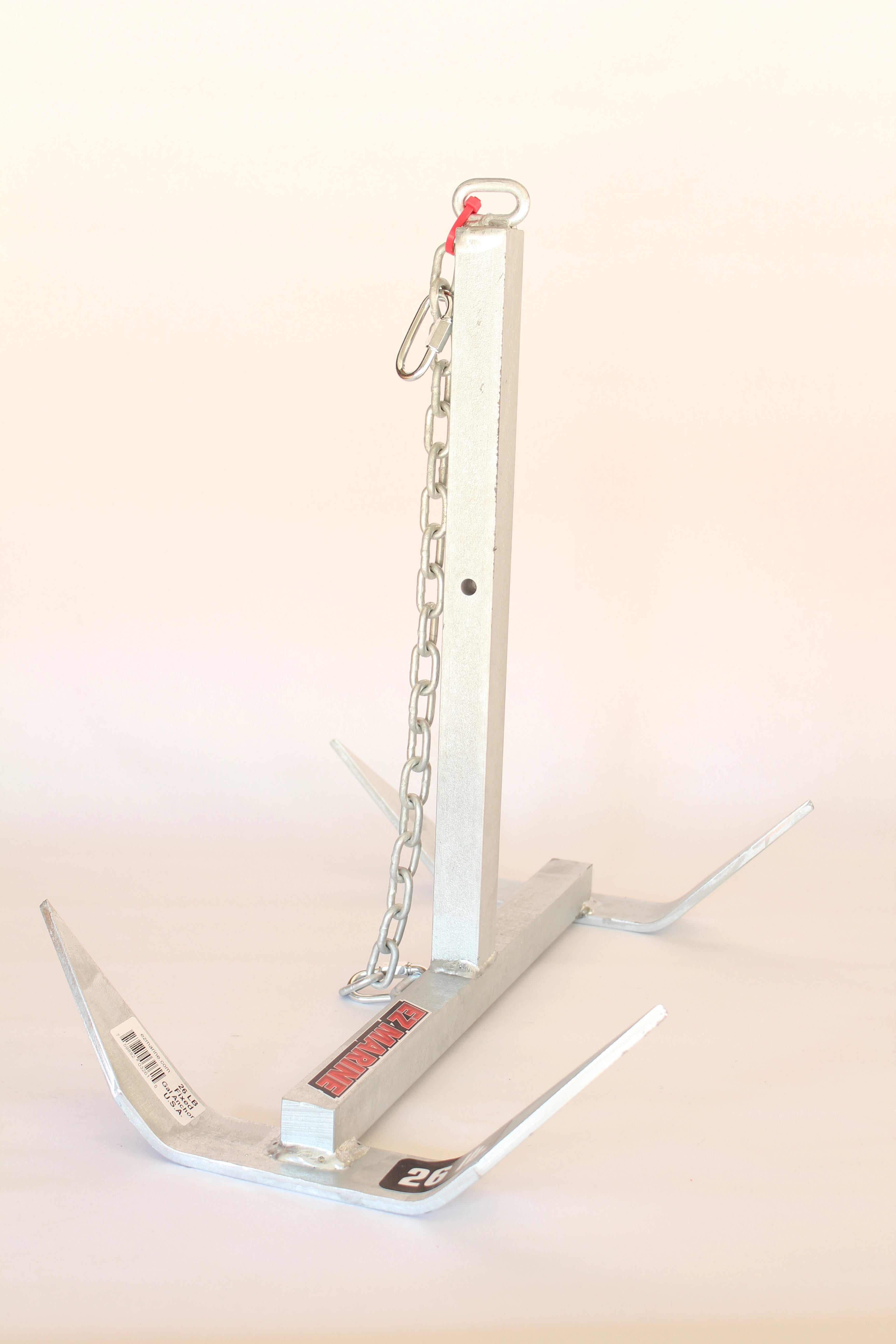 EZ Marine Fixed Boat Anchor w/Chain
