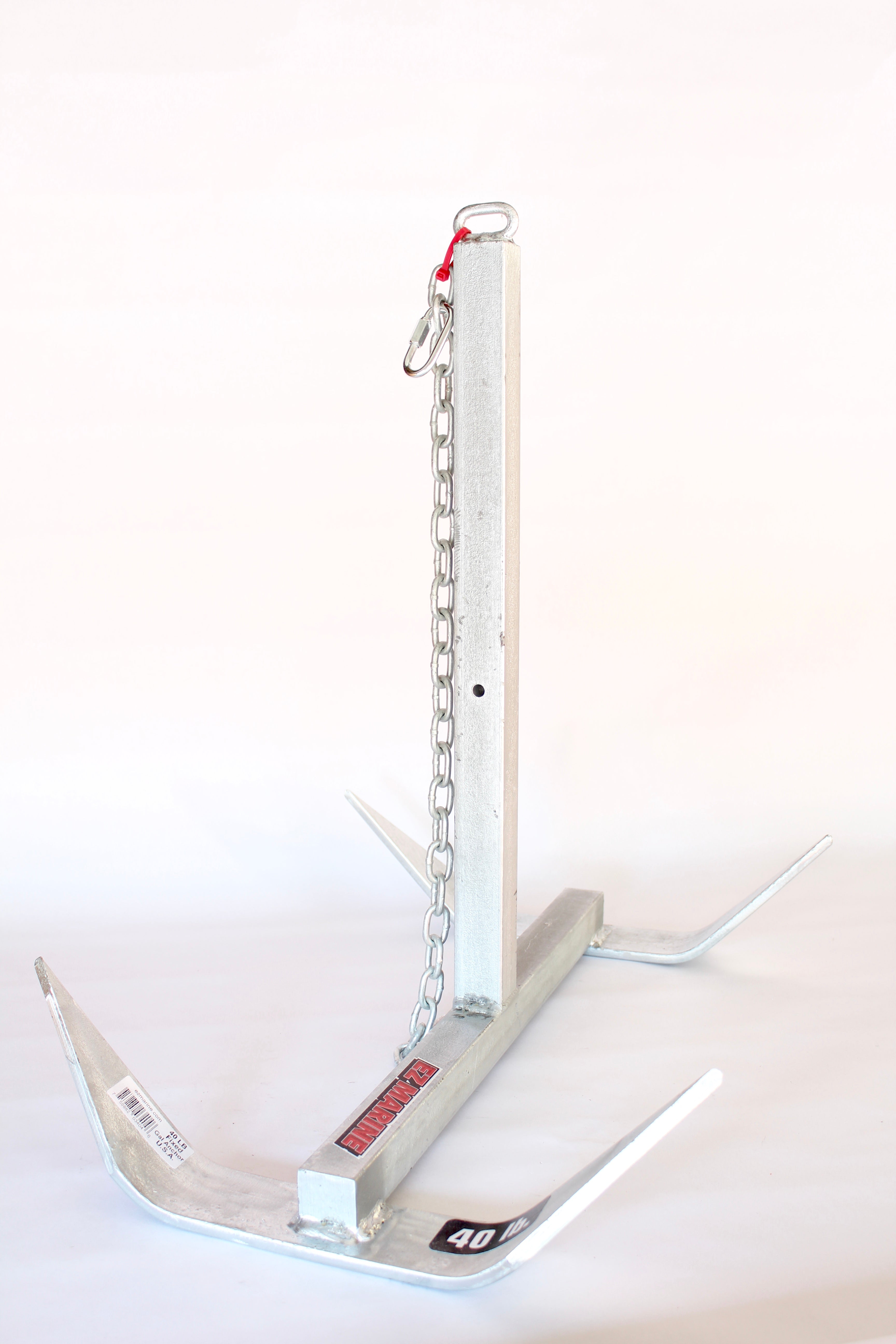 EZ Marine Fixed Boat Anchor w/Chain