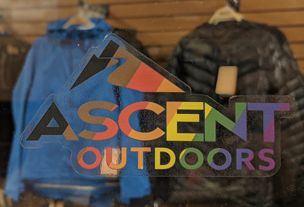 Ascent Outdoors Pride Sticker - Ascent Outdoors LLC
