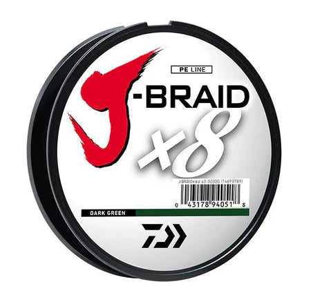 Daiwa J-Braid Line Braid 20Dark Green Bulk