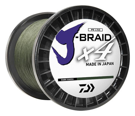 Daiwa J-Braid x4 Braided Line - 150yds
