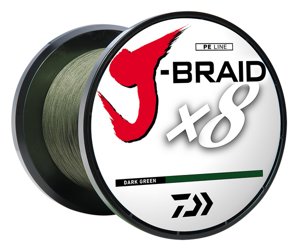 Daiwa J-Braid Line Braid 65Green Bulk