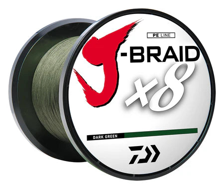 Daiwa J-Braid Line Braid 20Dark Green Bulk