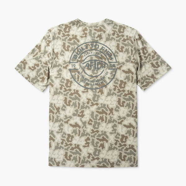 Aftco Ocean Bound SS Printed Performance Shirt Men's