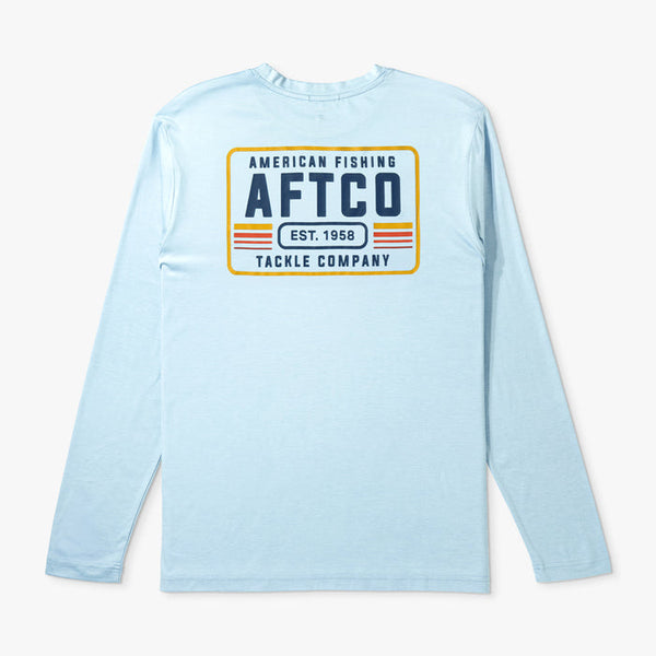 Aftco License Plate LS Sun Protection Shirt Men's