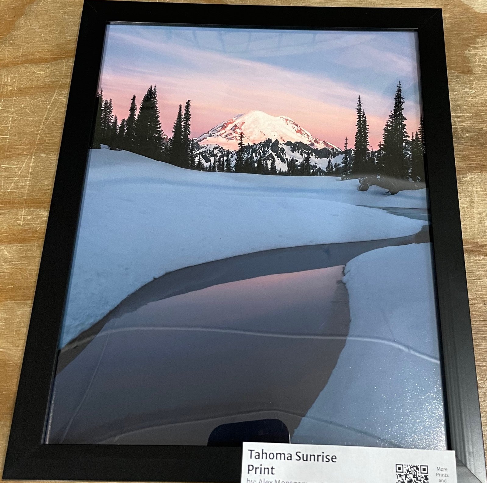 Tahoma Sunrise Print