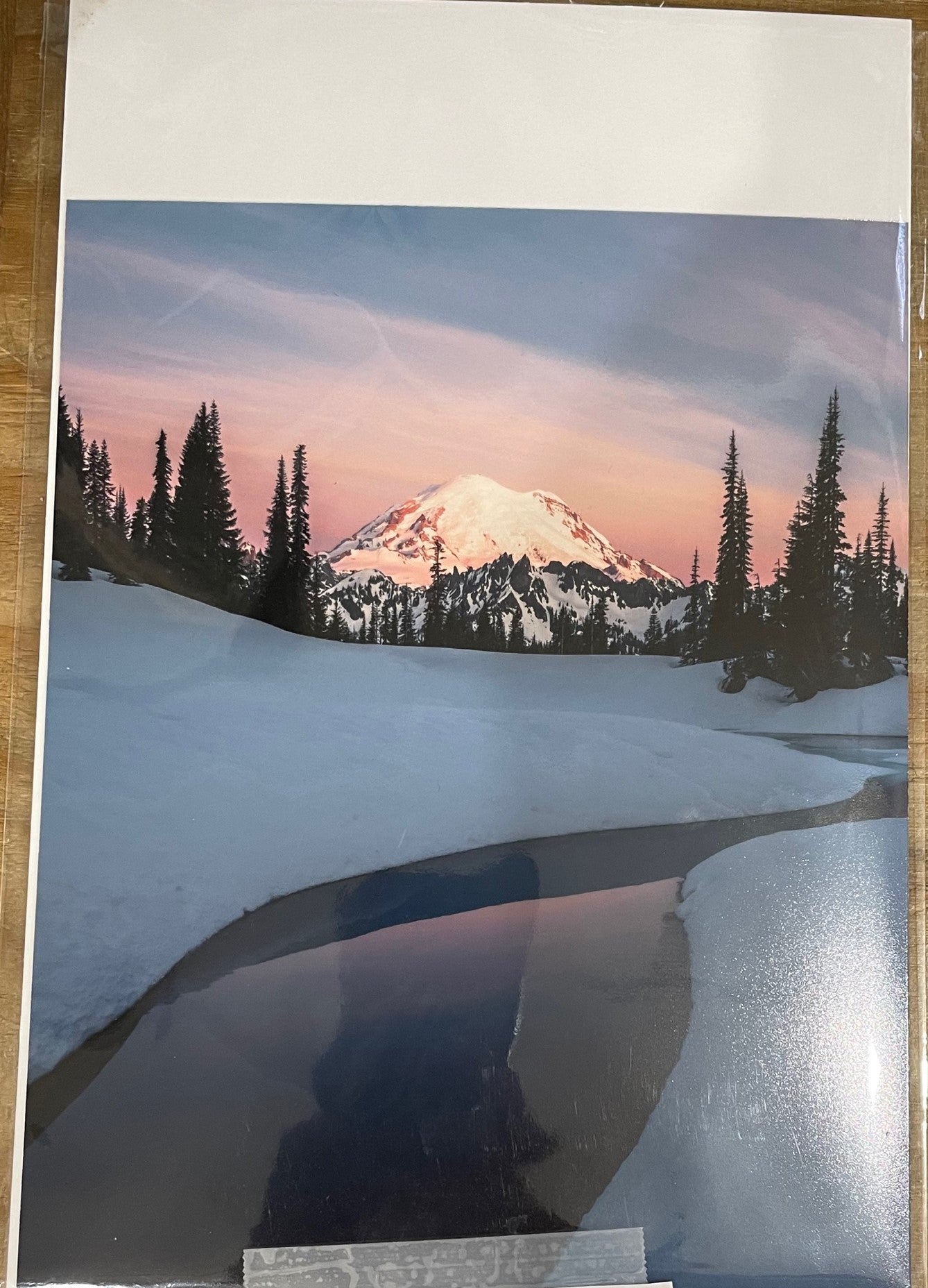 Tahoma Sunrise Print