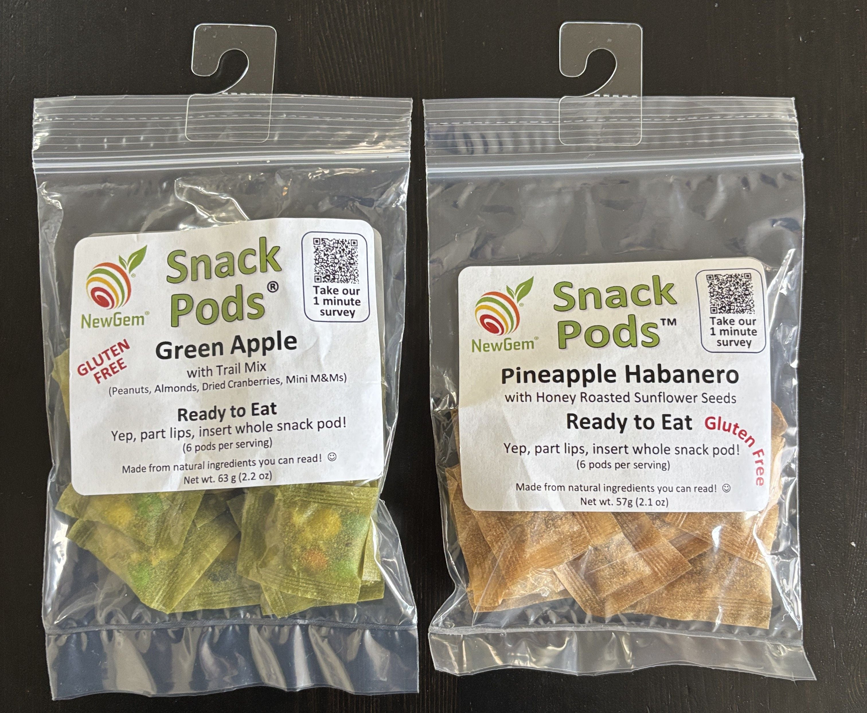 NewGem Snack Pods Pineapple Habanero