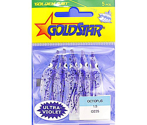 Gold Star Yamashita 1¾” Micro Squid 5Pk