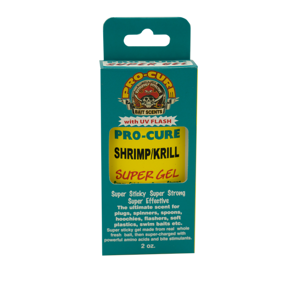 Pro-Cure Shrimp Krill Super Gel 2oz bottle