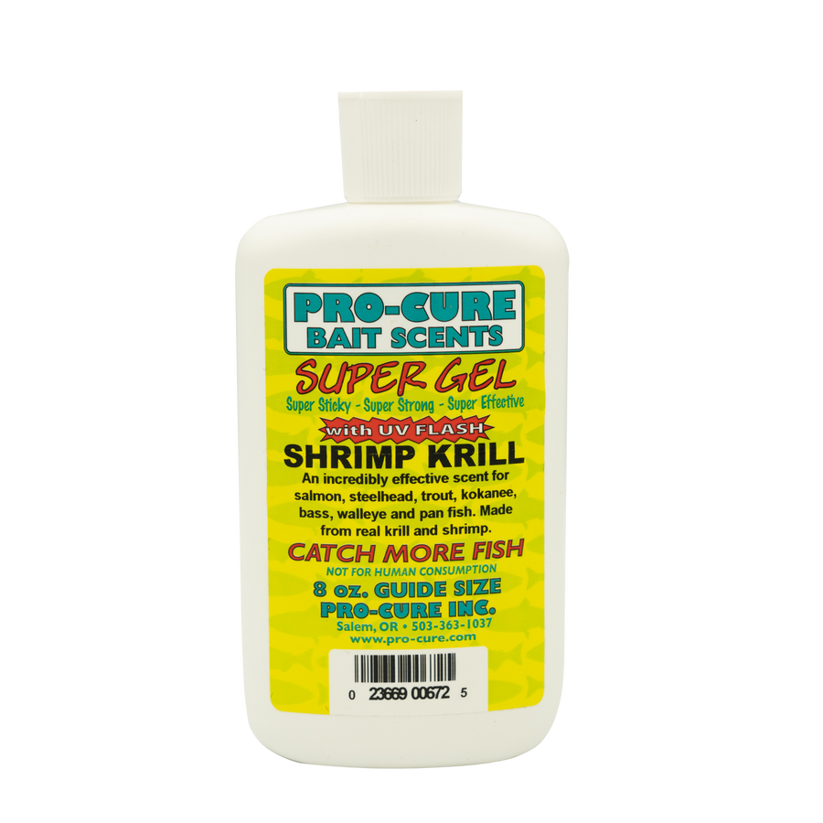 Pro-Cure Sand Shrimp Super Gel 8oz bottle