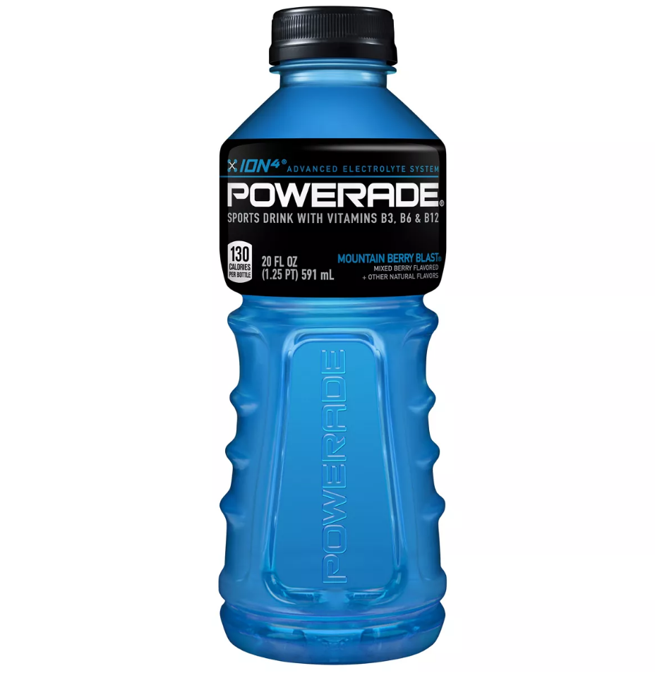 POWERADE Mountain Berry Blast Sports Drink - 20 fl oz