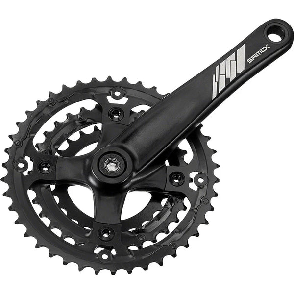 Samox AF26 Square Taper Crankset - 9/10-Speed, 44/32/22t