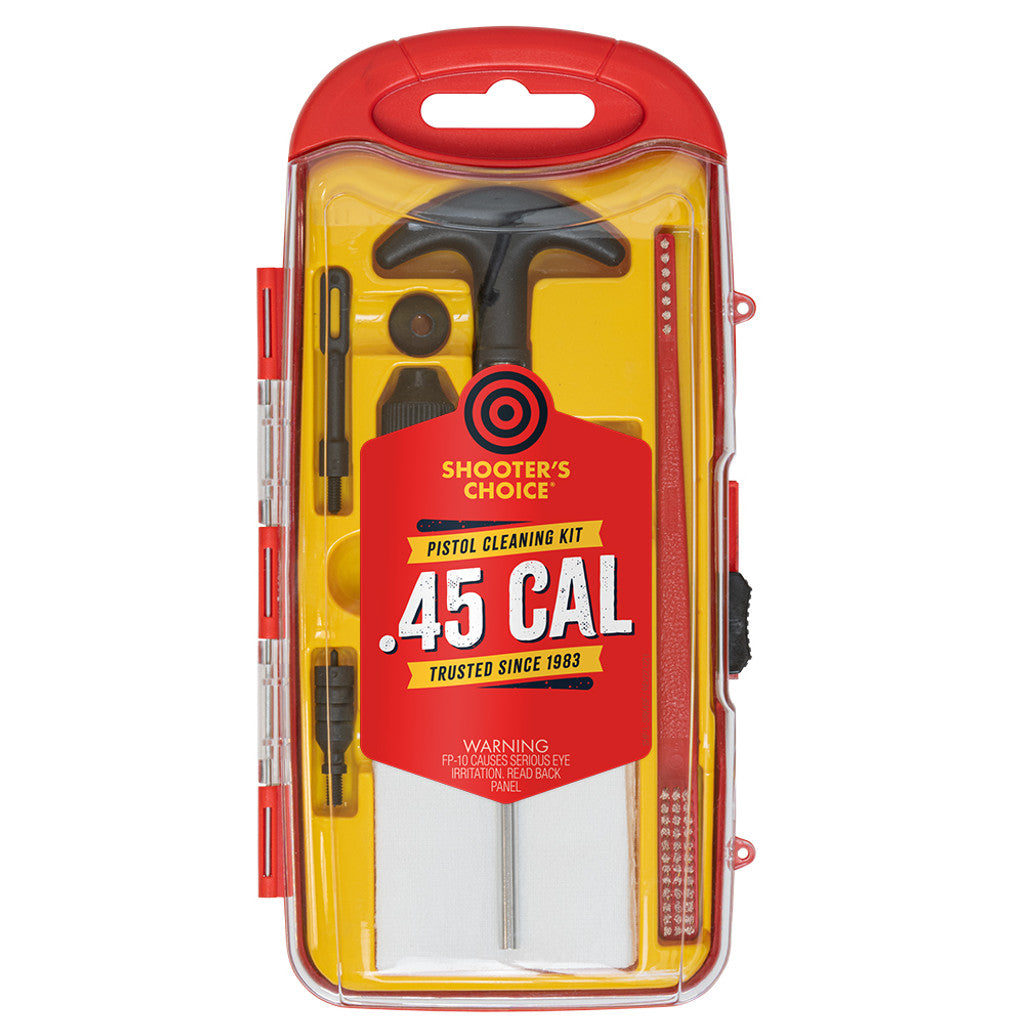 Shooter's Choice .45 cal Pistol Cleaning Kit